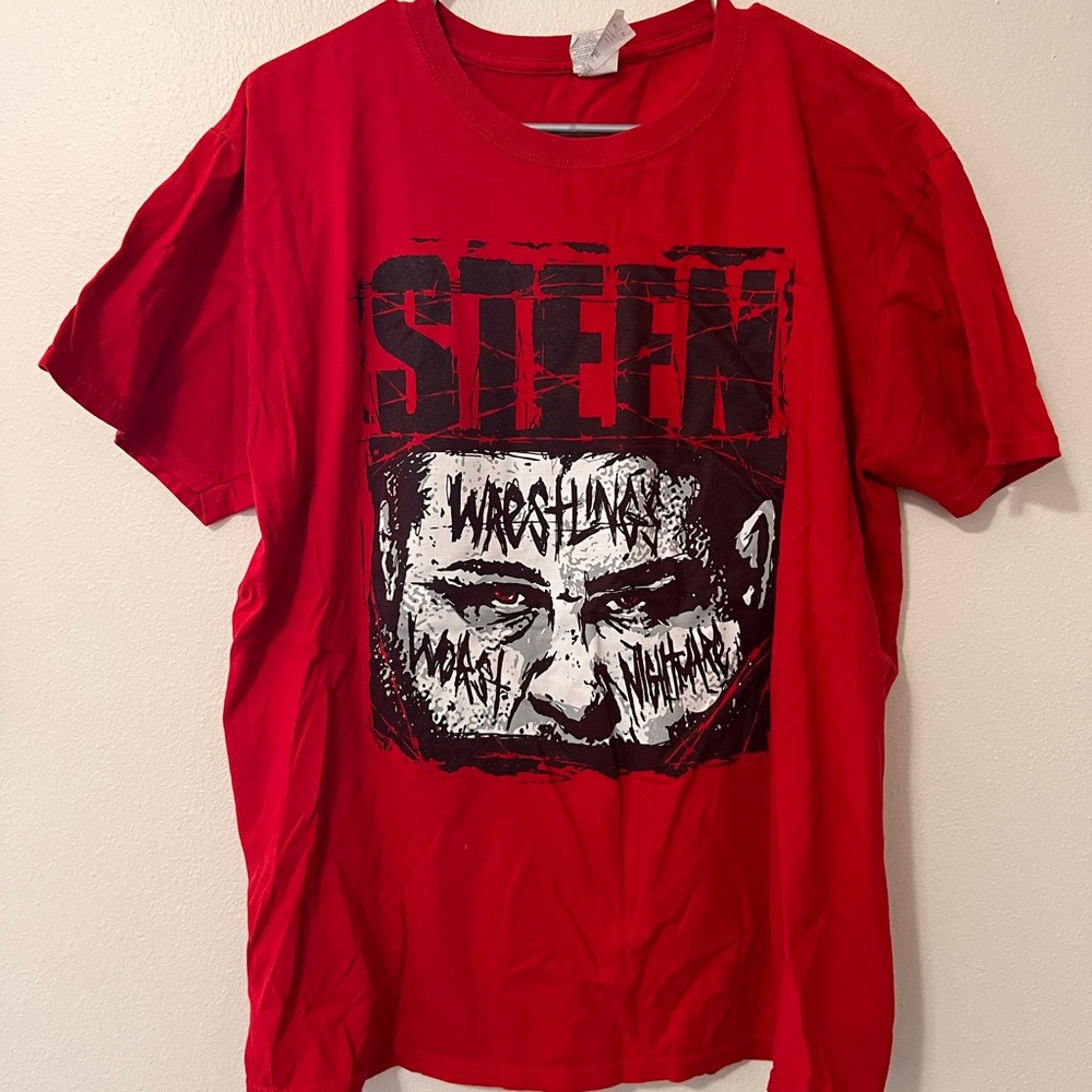 Kevin Owens/Steen Red Graphic Tee XL